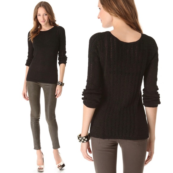 2/$50 - Rachel Zoe Karla Openwork Sweater - Picture 7 of 8